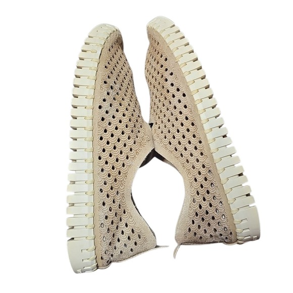 Ilse Jacobsen Tulip Laser Cut Slip On Casual Comfort Shoes Neutral Color Size 39 - Picture 1 of 9